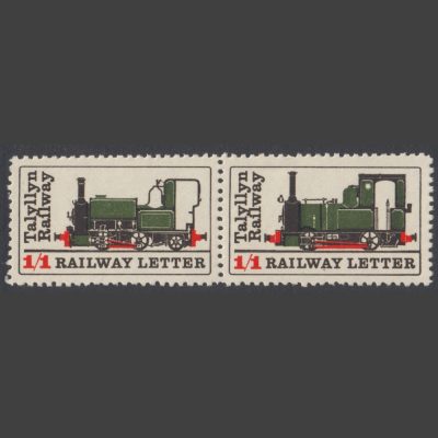 Talyllyn Railway 1968 Definitives Reprint (1s1d x2, U/M)