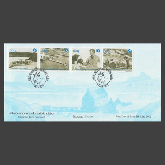 Summer Isles 2011 Island Farm First Day Cover (FDC)