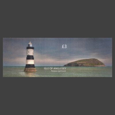 Anglesey 2021 Penmon Point Lighthouse Imperforate Miniature Sheet (£3, U/M)