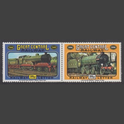 Great Central Railway 1983 Definitives (25p x2, U/M)