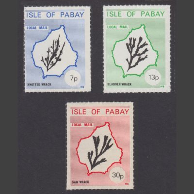Pabay 1978 Seaweeds Definitives (3v, 7p to 30p, U/M)