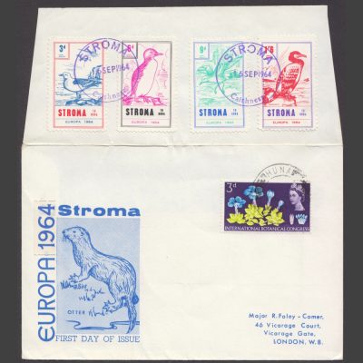 Stroma 1964 Europa First Day Cover (FDC)